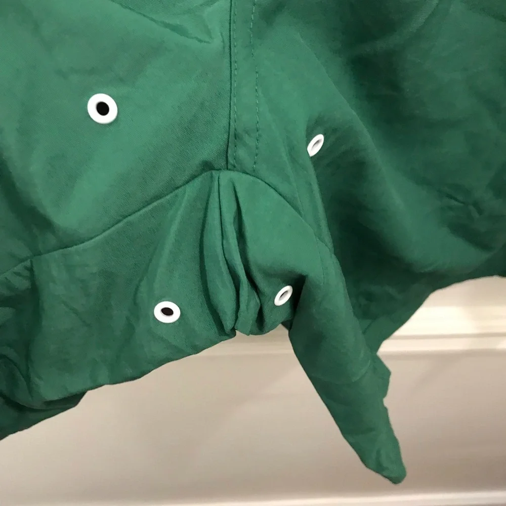 NWT Adidas Swim Shorts XL Nordic green white retro vintage 9” trunks